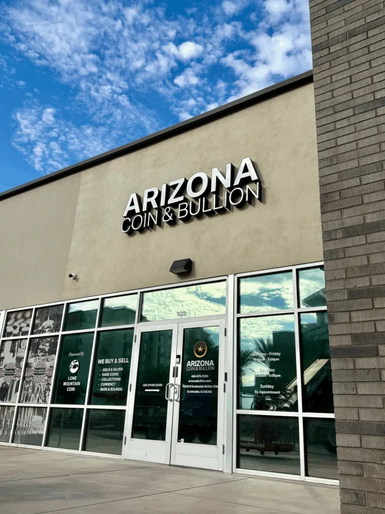 Arizona Coin & Bullion Scottsdale Showroom Storefront & Entrance